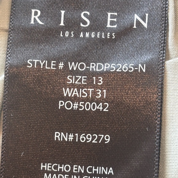 Risen Wide Leg Jeans Wild Oak Boutique Light Sage Green - Picture 7 of 11